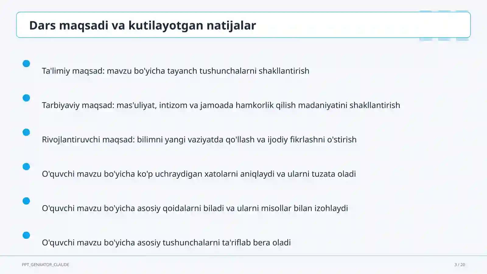 Rus tilida ish yuritish hujjatlari (10-sinf) 3
