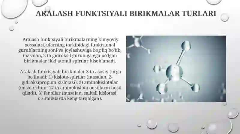 Aralash Funtsiyali Birikmalar 3