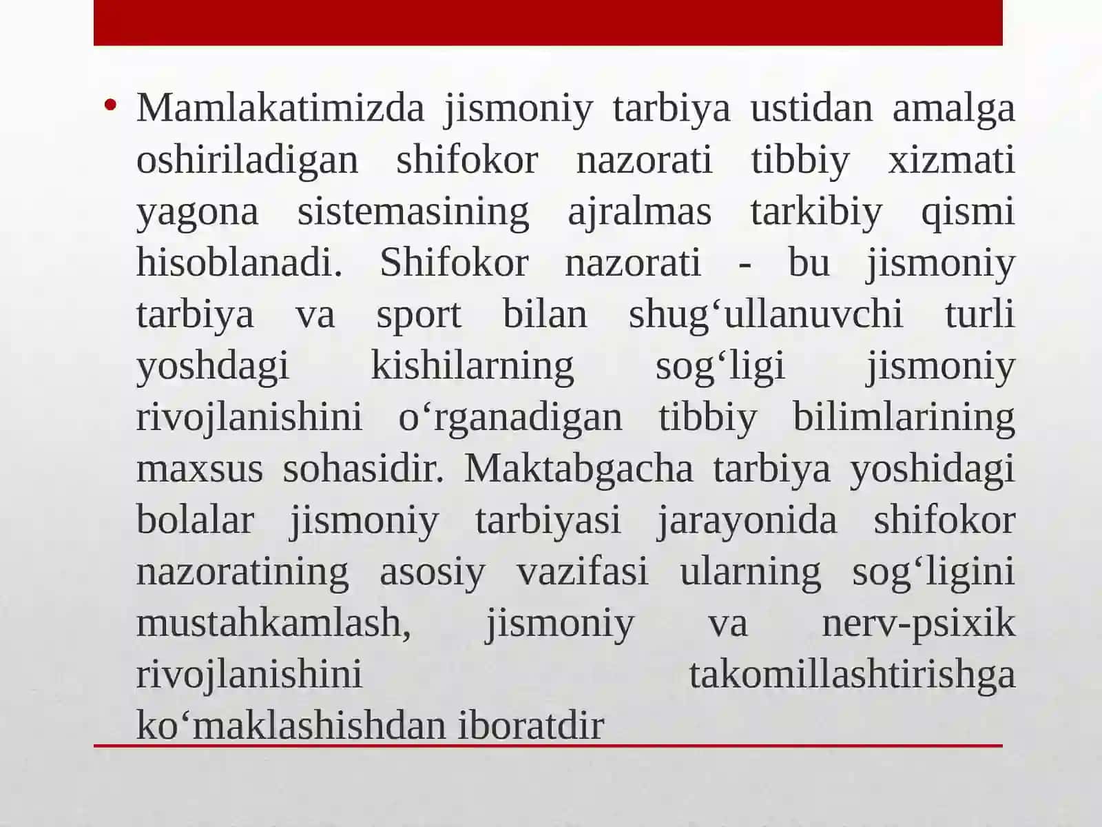 BOLALAR Jismoniy Tarbiya Fanidan Tayyorlagan Taqdimot 3