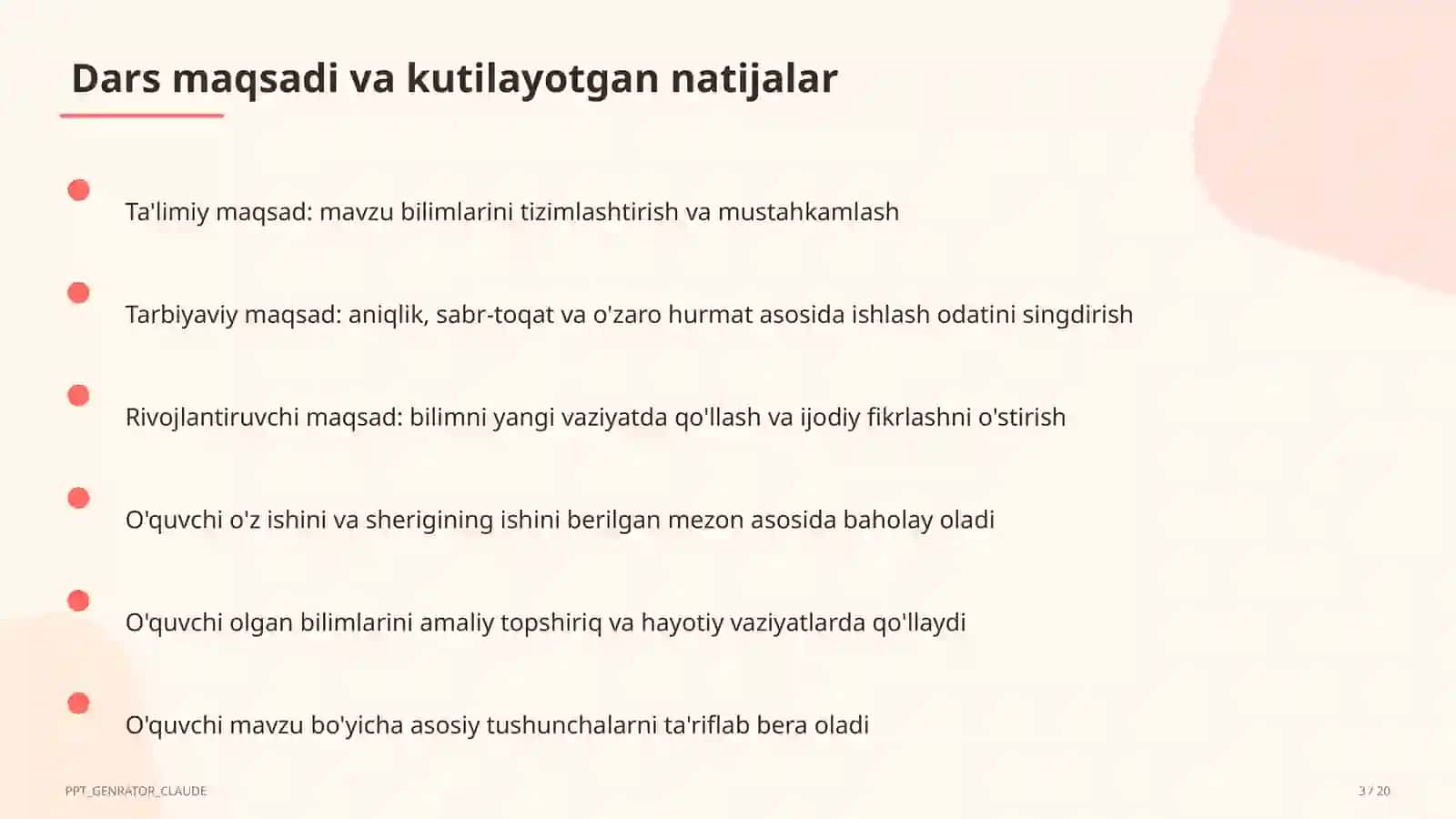 PISA tadqiqoti va matematik savodxonlik 3