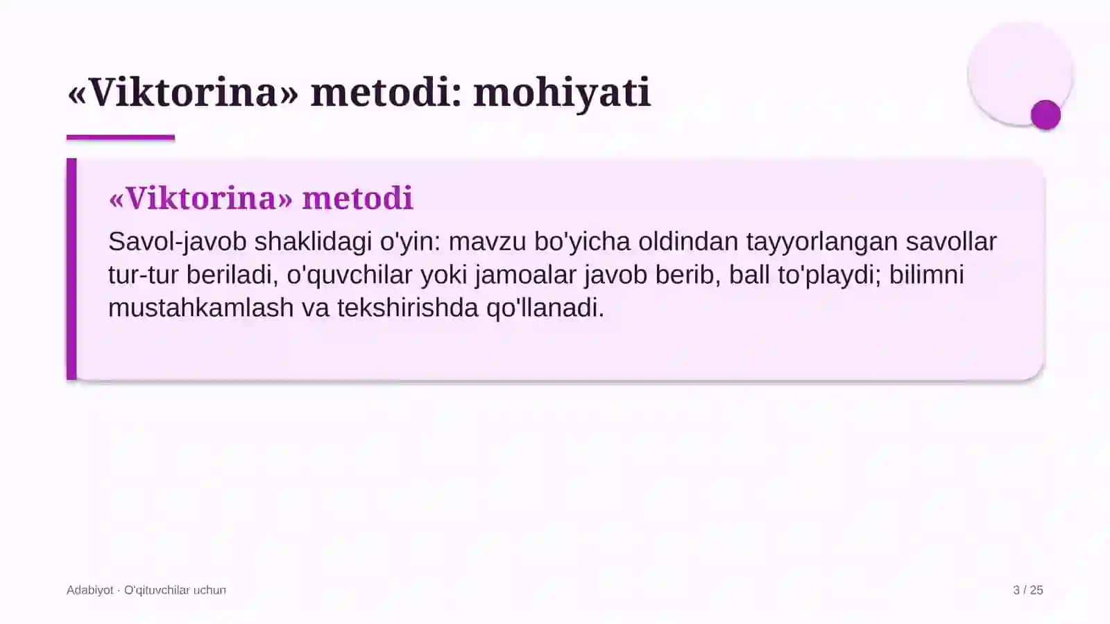 adabiyot darslarida viktorina metodidan foydalanish 9410 3