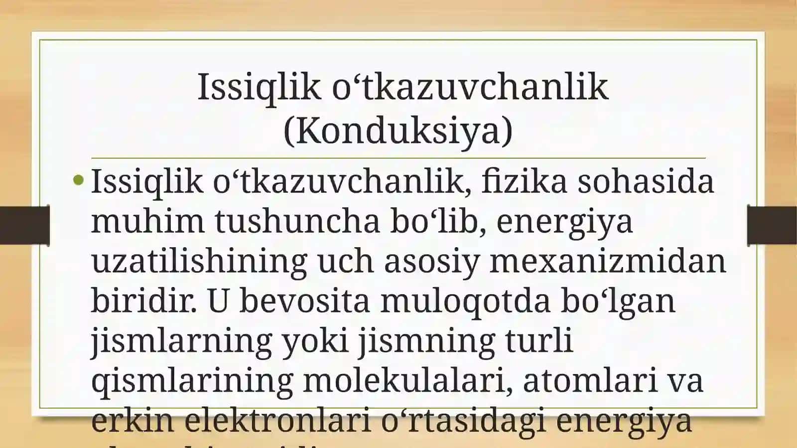 Issiqlikuzatish usullari.Izotermal jarayon 3