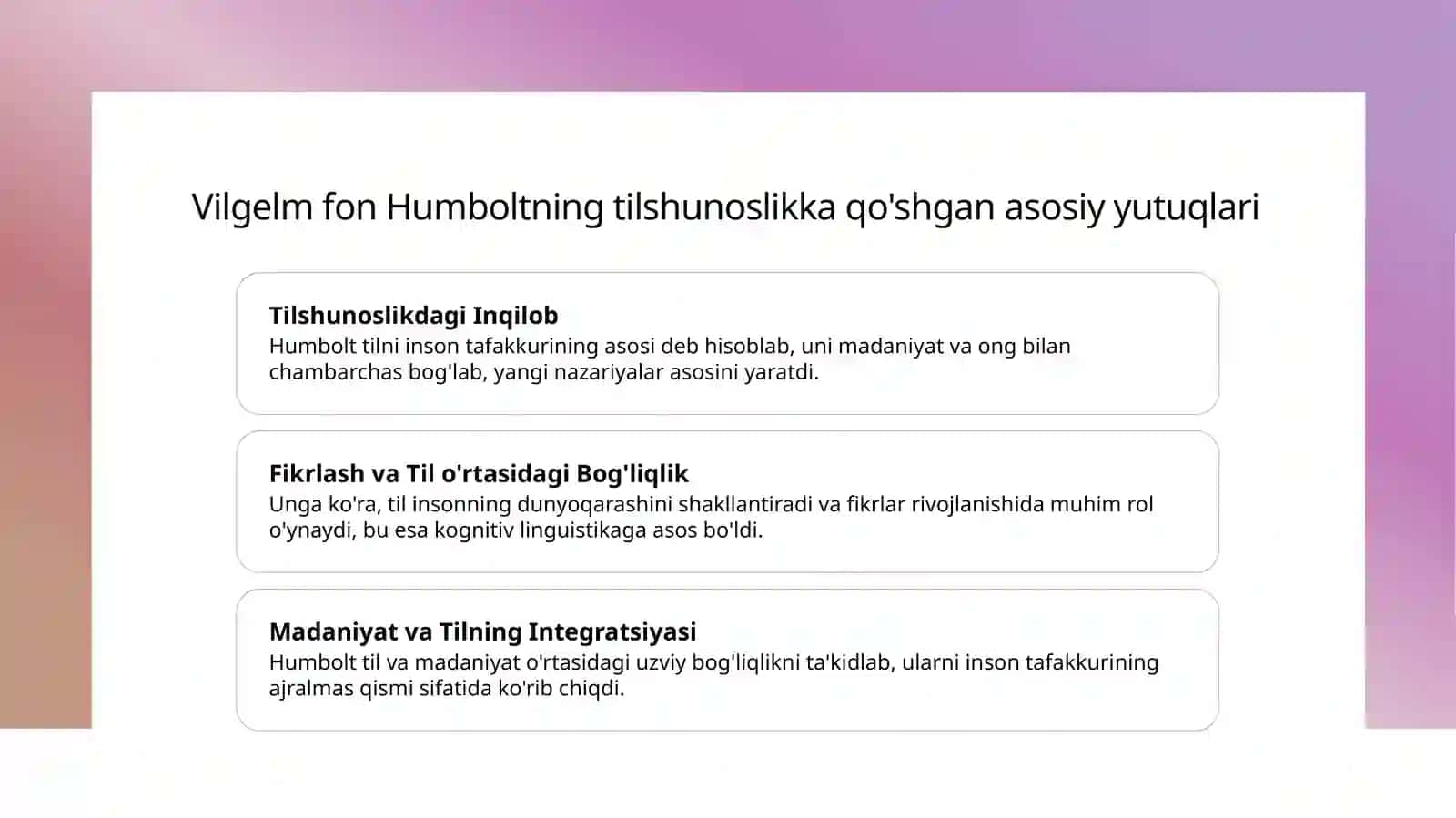 Gumbolt va umumiy tilshunoslik (2) 3