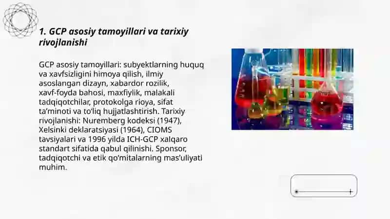 Yaxshi klinika amaliyoti (GCP) 3