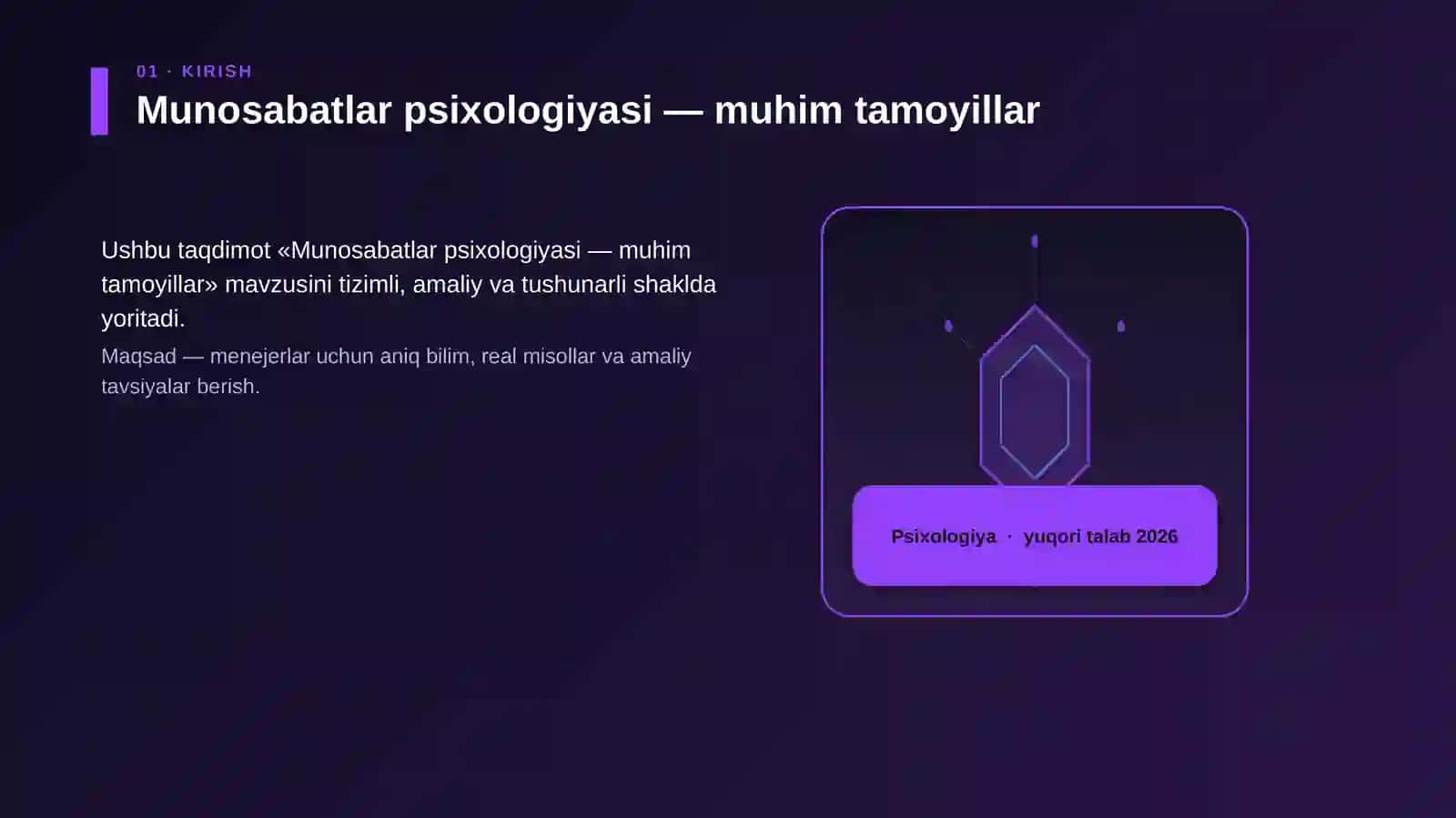 Munosabatlar psixologiyasi — muhim tamoyillar 3