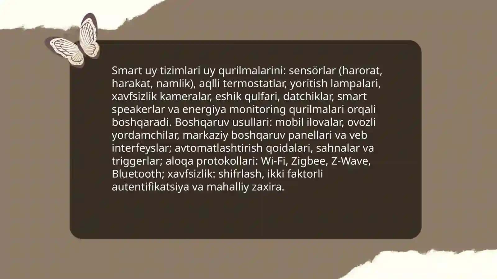 Smart texnologiyalar va ulardan foydalanish usul va vositalari 3