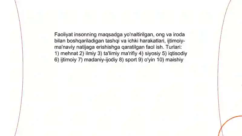 Faoliyat 3
