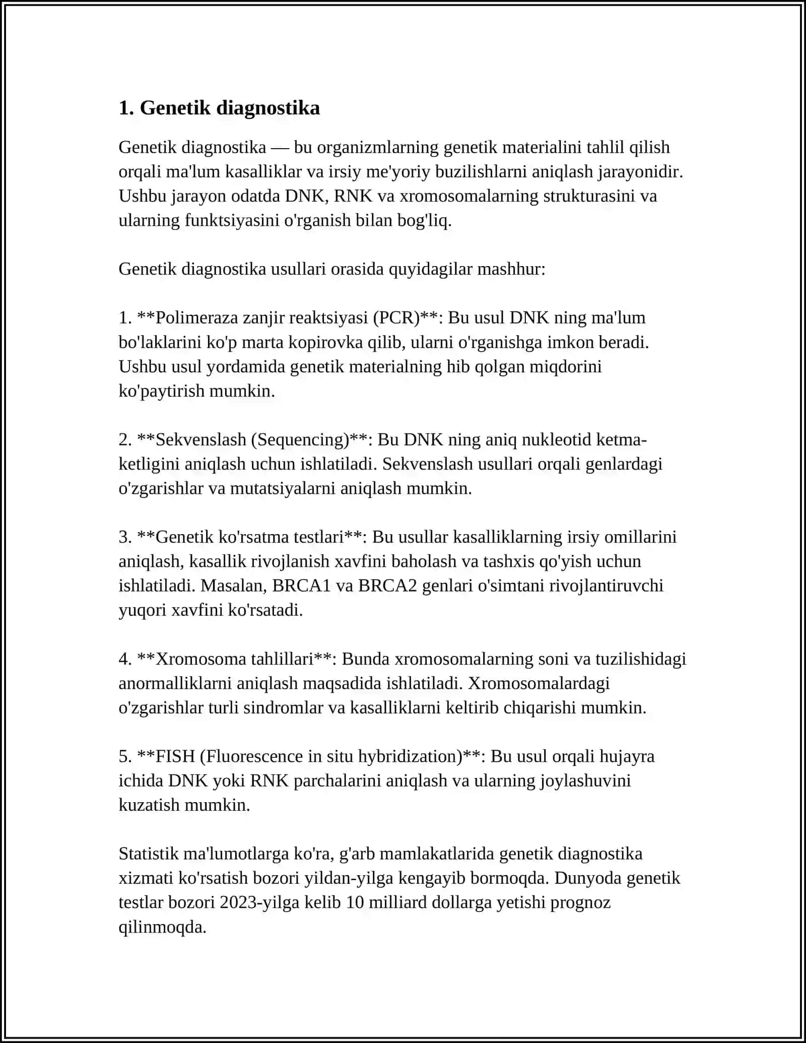 XOTIRANI DIOGNOSTIKA QILISH 3