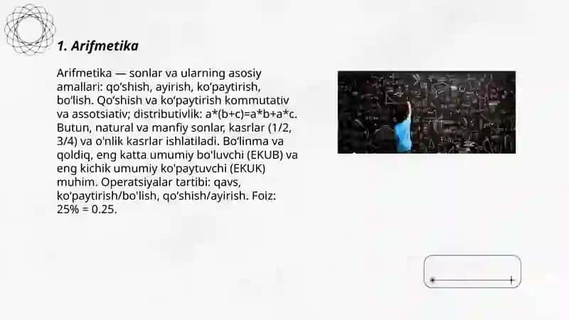 Arifmetika 3