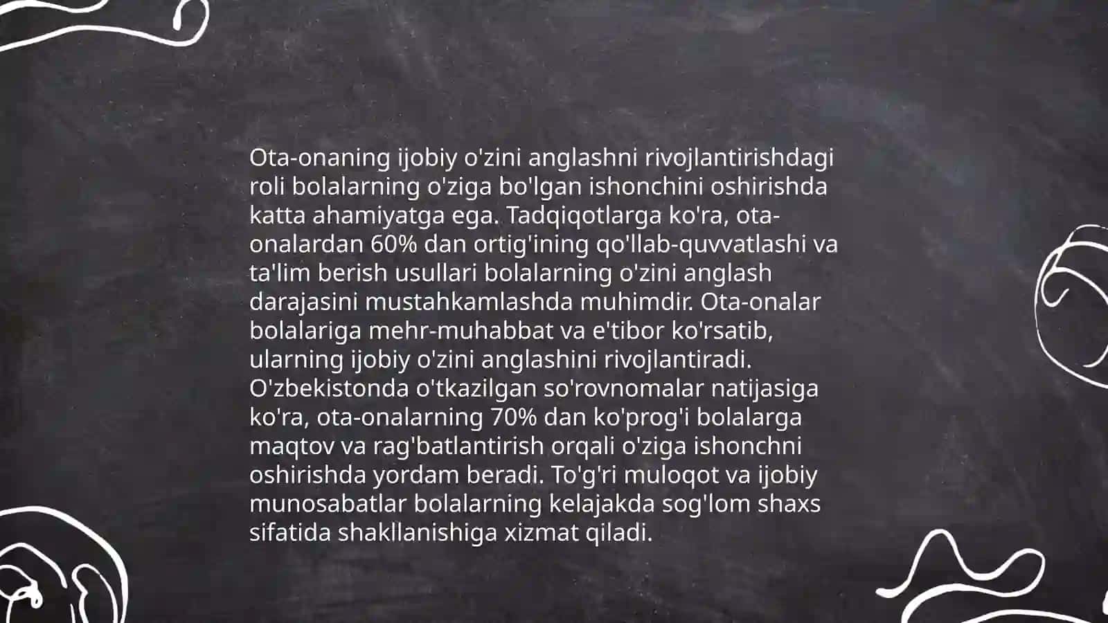 Ijobiy ozini Ozi anglashni targib qilishda ota onaning roli 3
