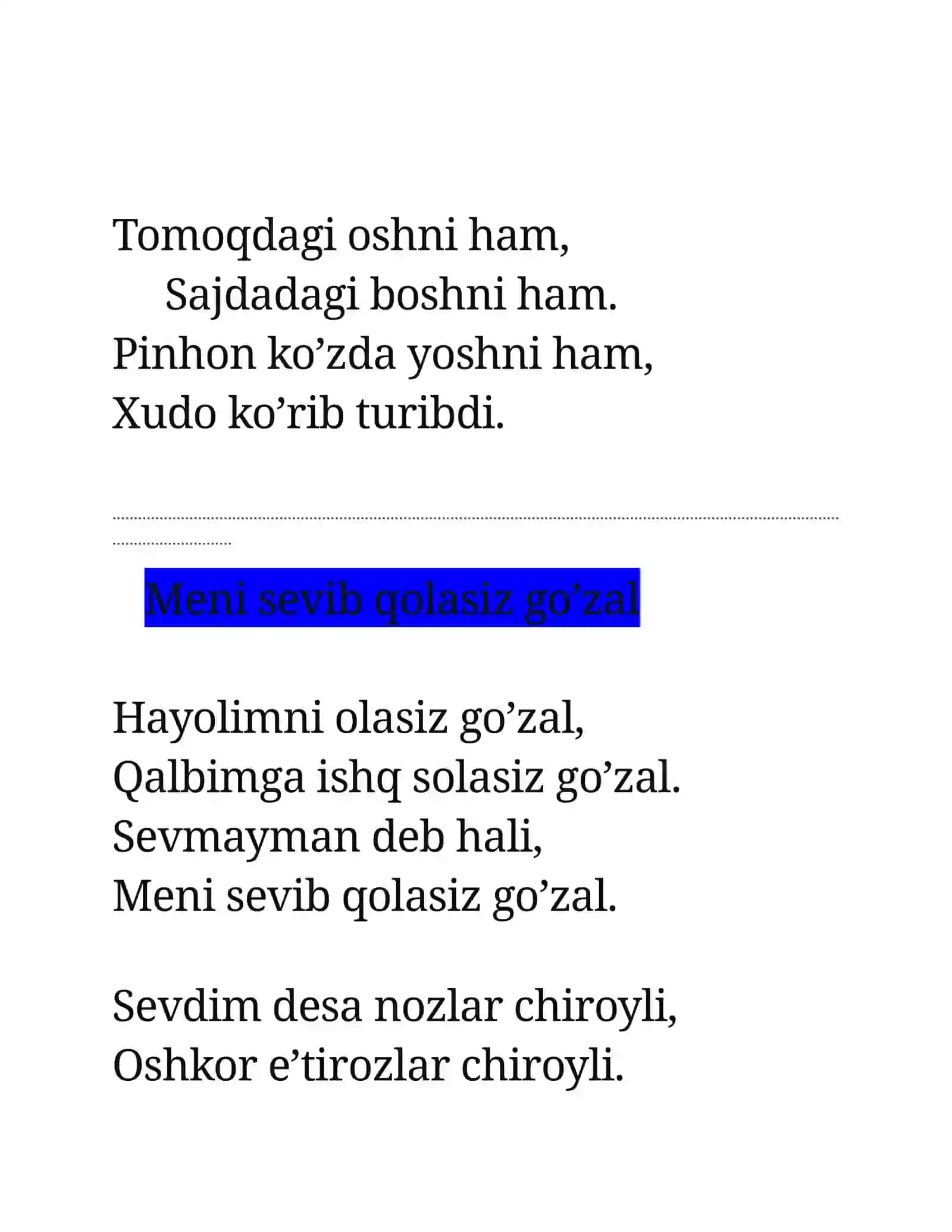 SHE’RLARIM 3