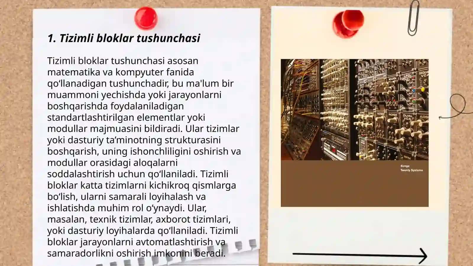 Tizimli bloklar 3