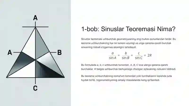 Sinuslar teoremasi 3