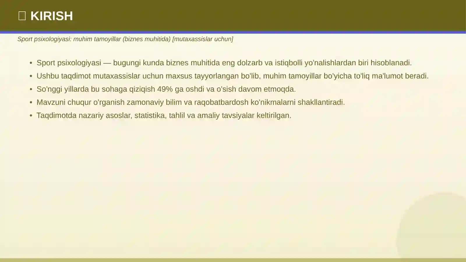 Sport psixologiyasi: muhim tamoyillar (biznes muhitida) [mutaxassislar uchun] 3
