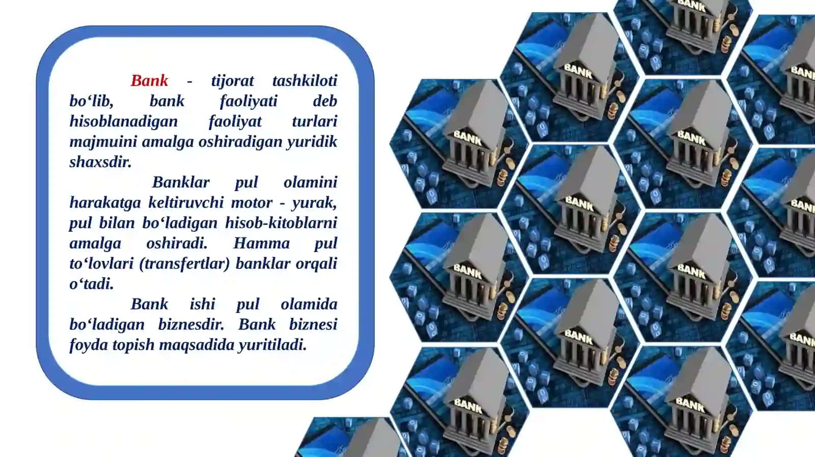 Banklar va ularning Iqtisodiyoti 3