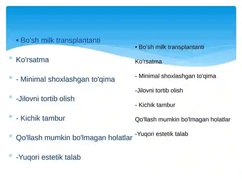 Paradontal xirurgiyada yumshoq to’qimalar transplantatsiyasi va plastikasi 3