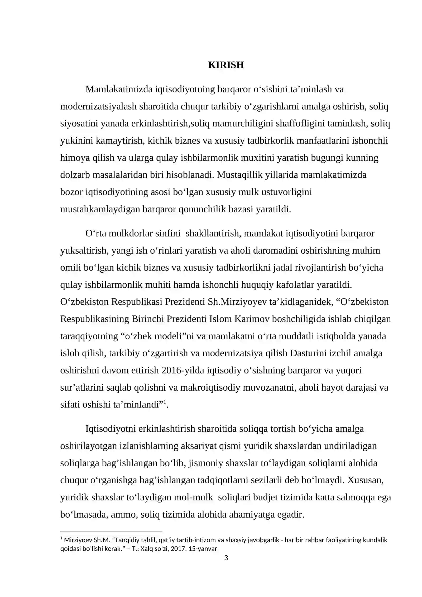 Yuridik Shaxslar Tolaydigan Soliqlar, Yig'imlar va Imtiyozlar 3