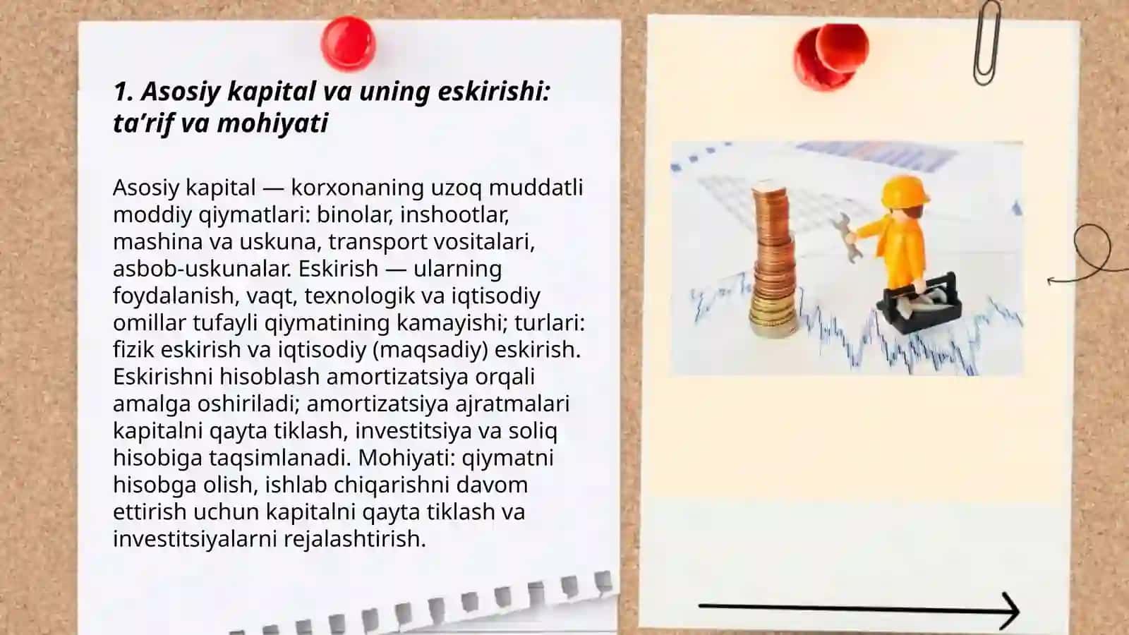 ASOSIY KAPITALNI ESKIRISHI VA AMORTIZATSIYA HISOBLASH 3