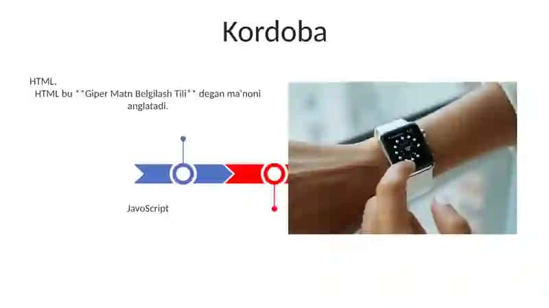 Mobil Texnologiyalar uchun dasturiy vositalar 3