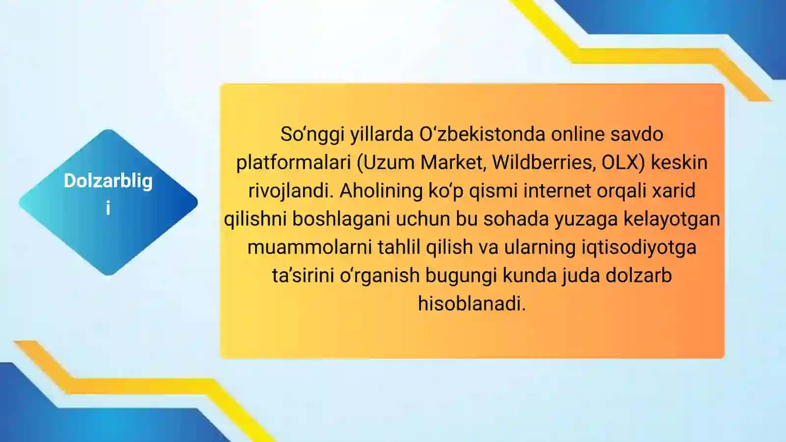 Online savdoning rivojlanishi 3