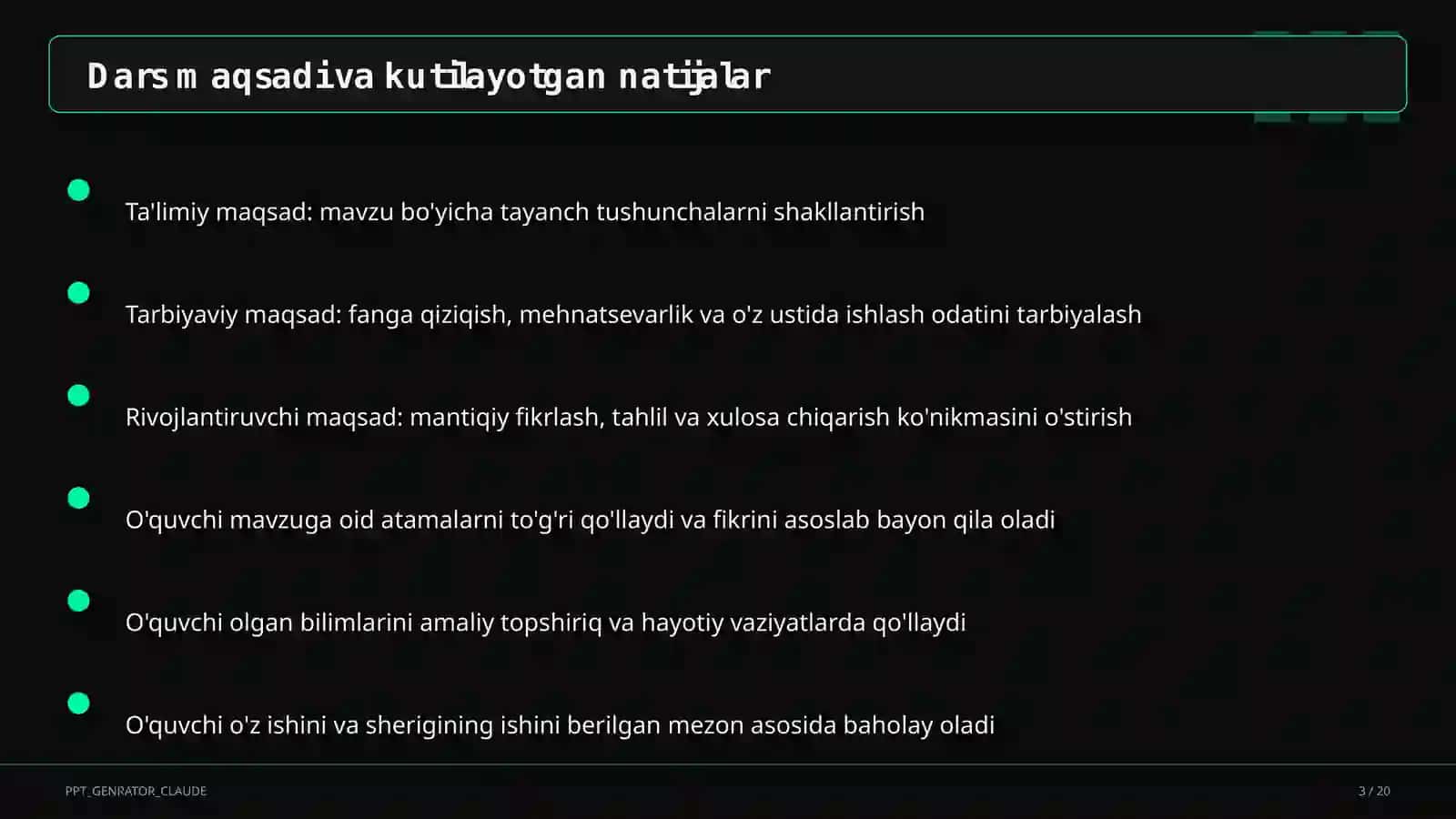 Relyef shakllari: tog'lar va tekisliklar (5-sinf) 3
