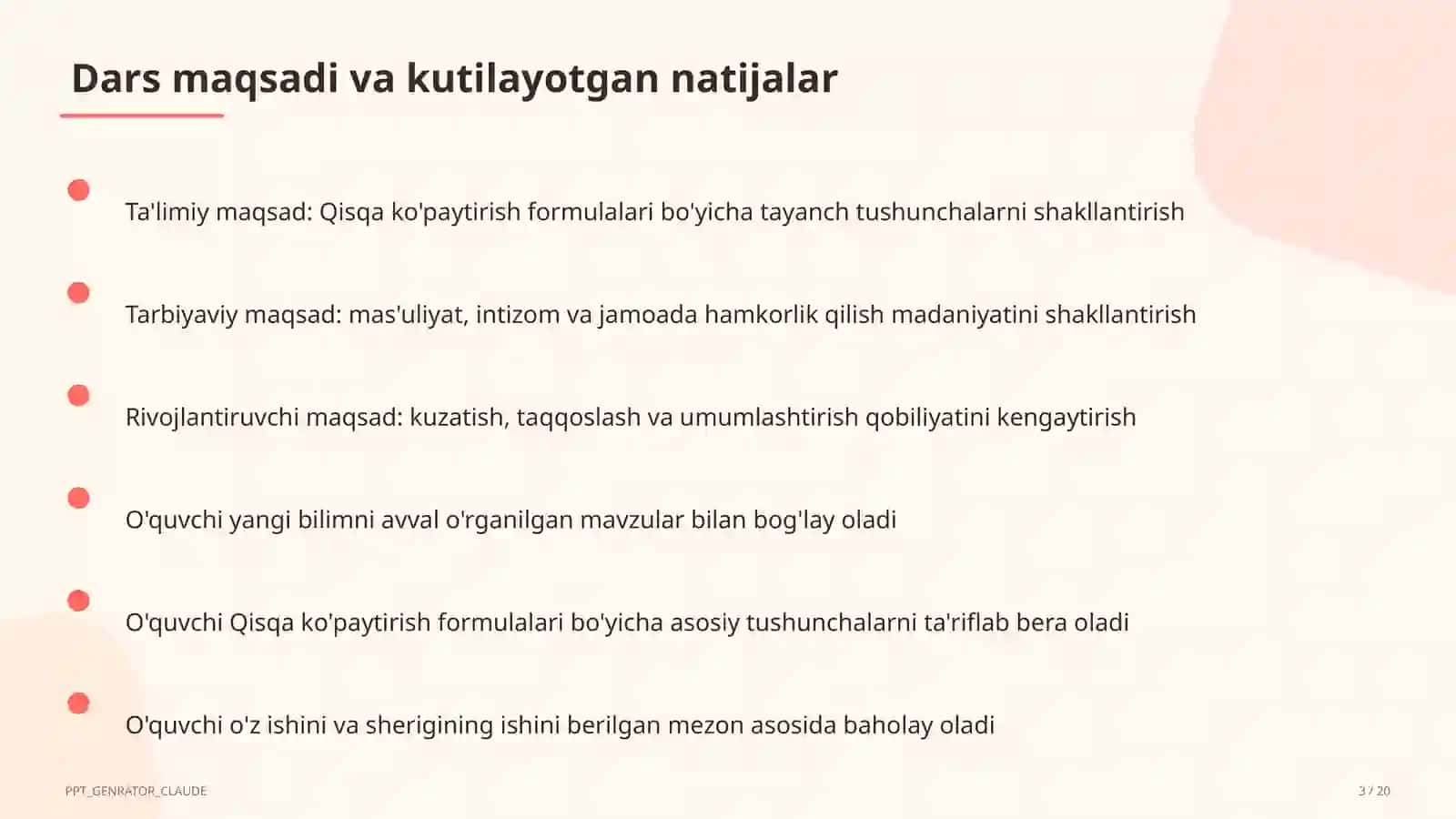 Qisqa ko'paytirish formulalari (7-sinf) 3