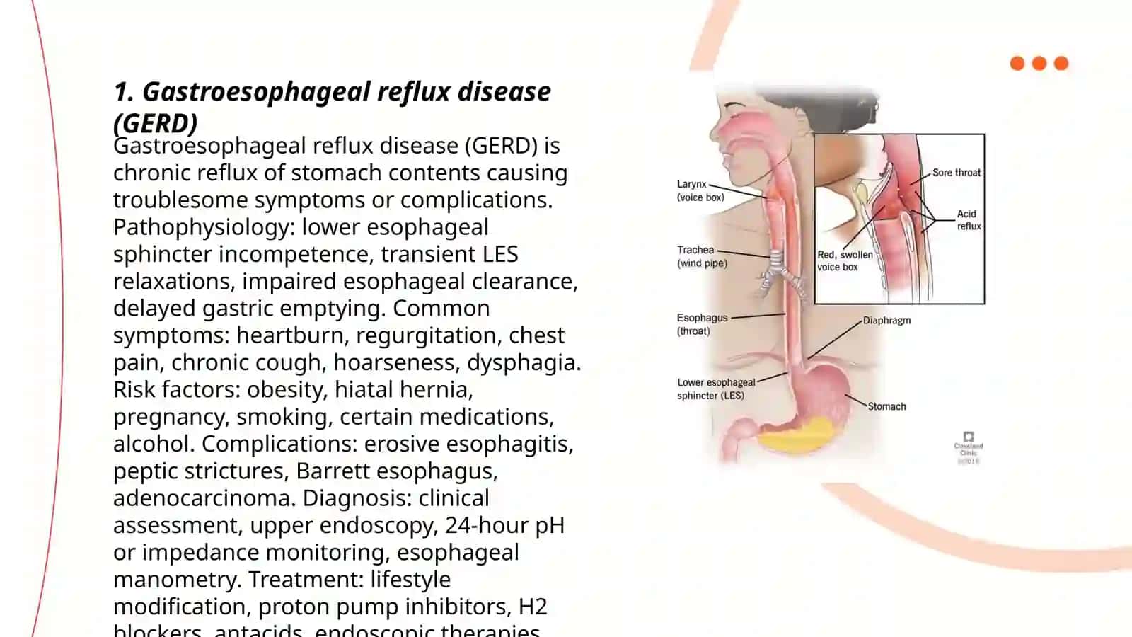 Esophagus disordes 3