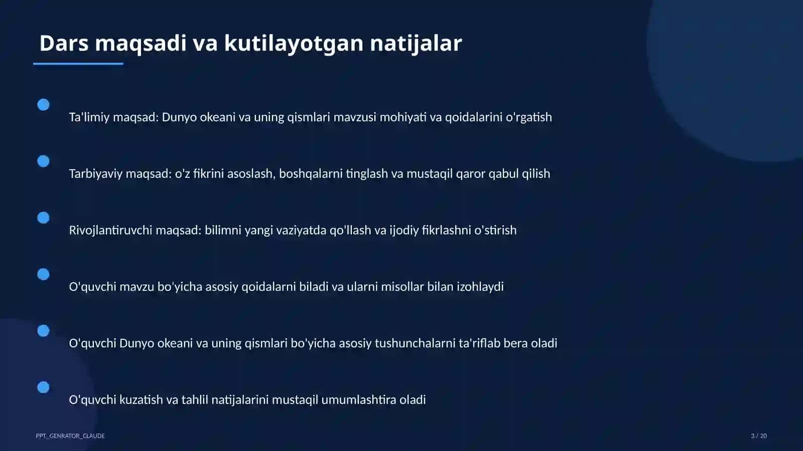 Dunyo okeani va uning qismlari (7-sinf) 3