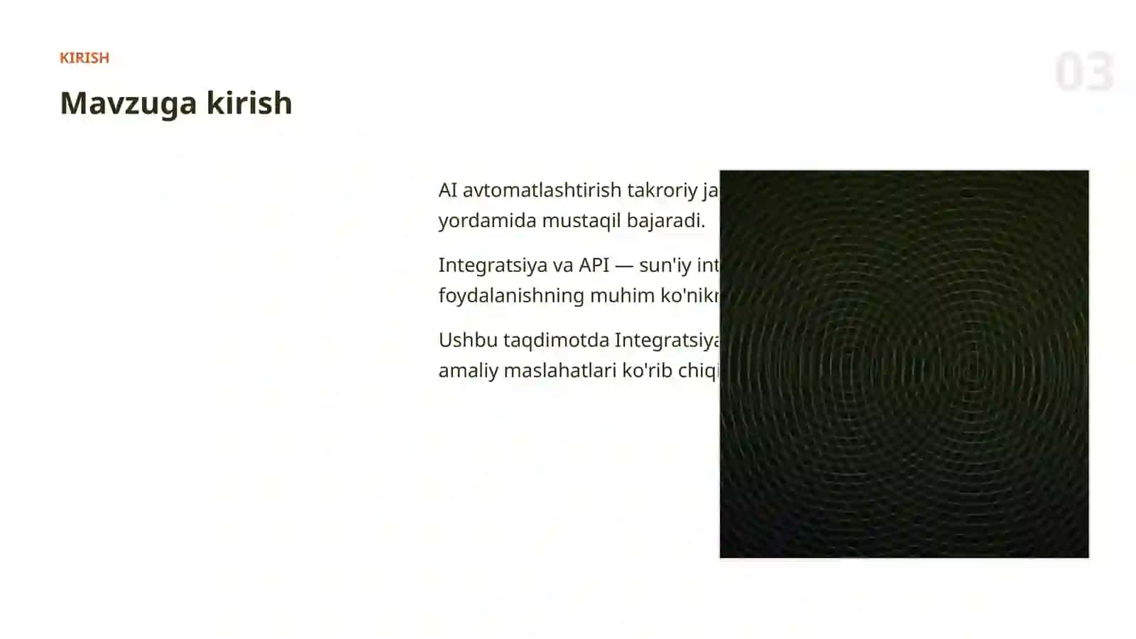 AI AVTOMATLASHTIRISH 3