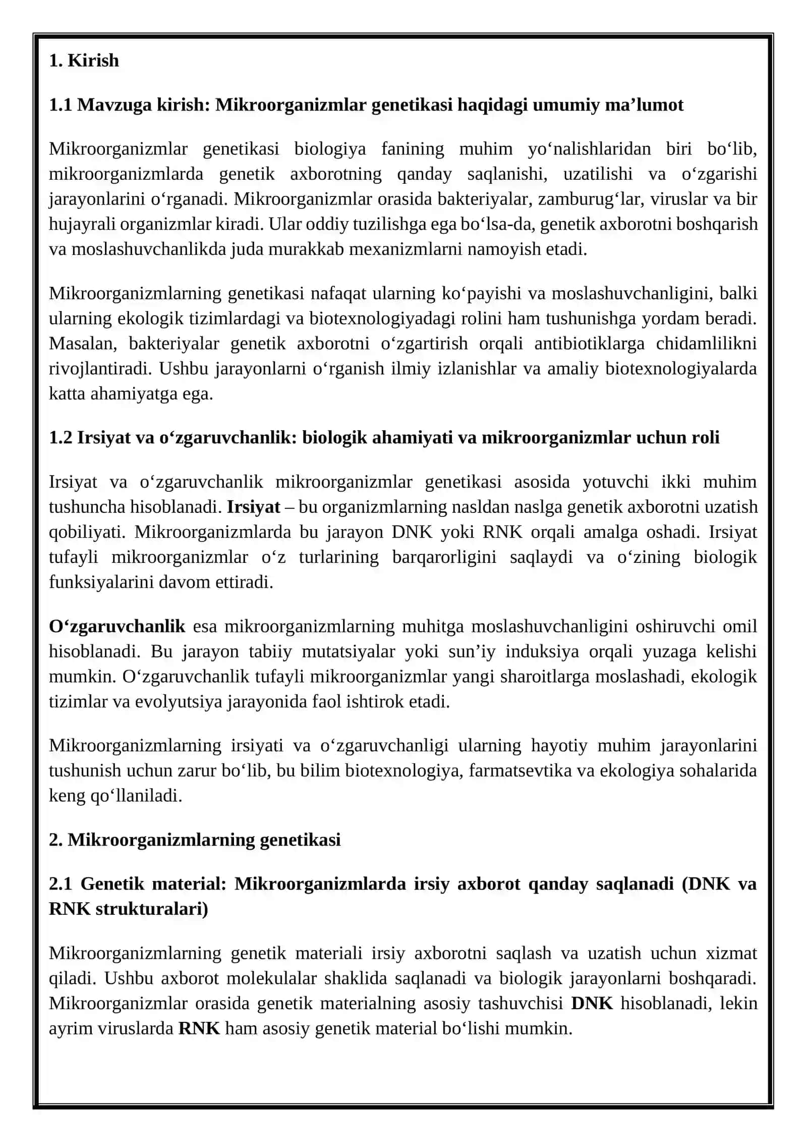 Mikroorganizmlar genetikasi irsiyat va oʻzgaruvchanlik mikroorganizmlarda transformatsiya induksiya hodisasi 3