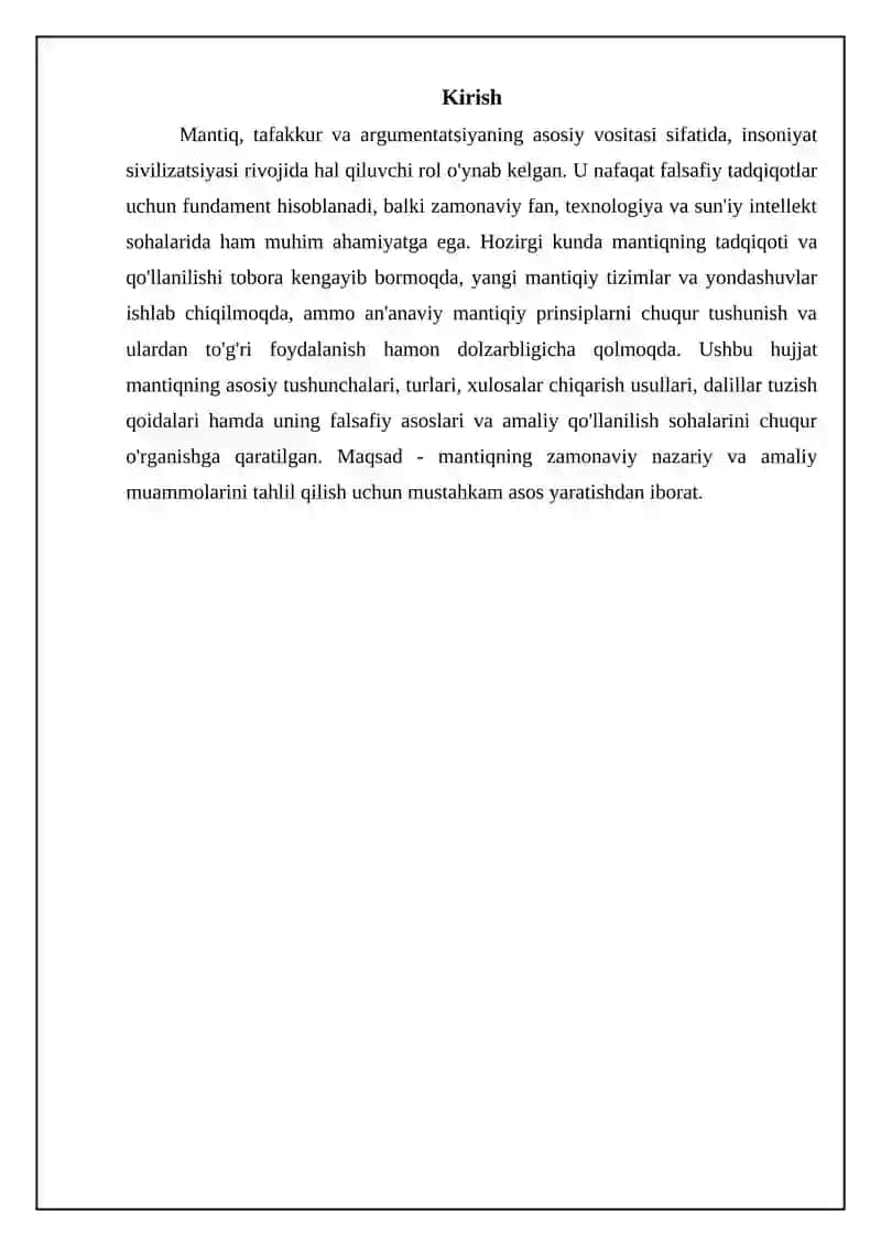 Mantiqning asosiy tushunchalari va turlari 3