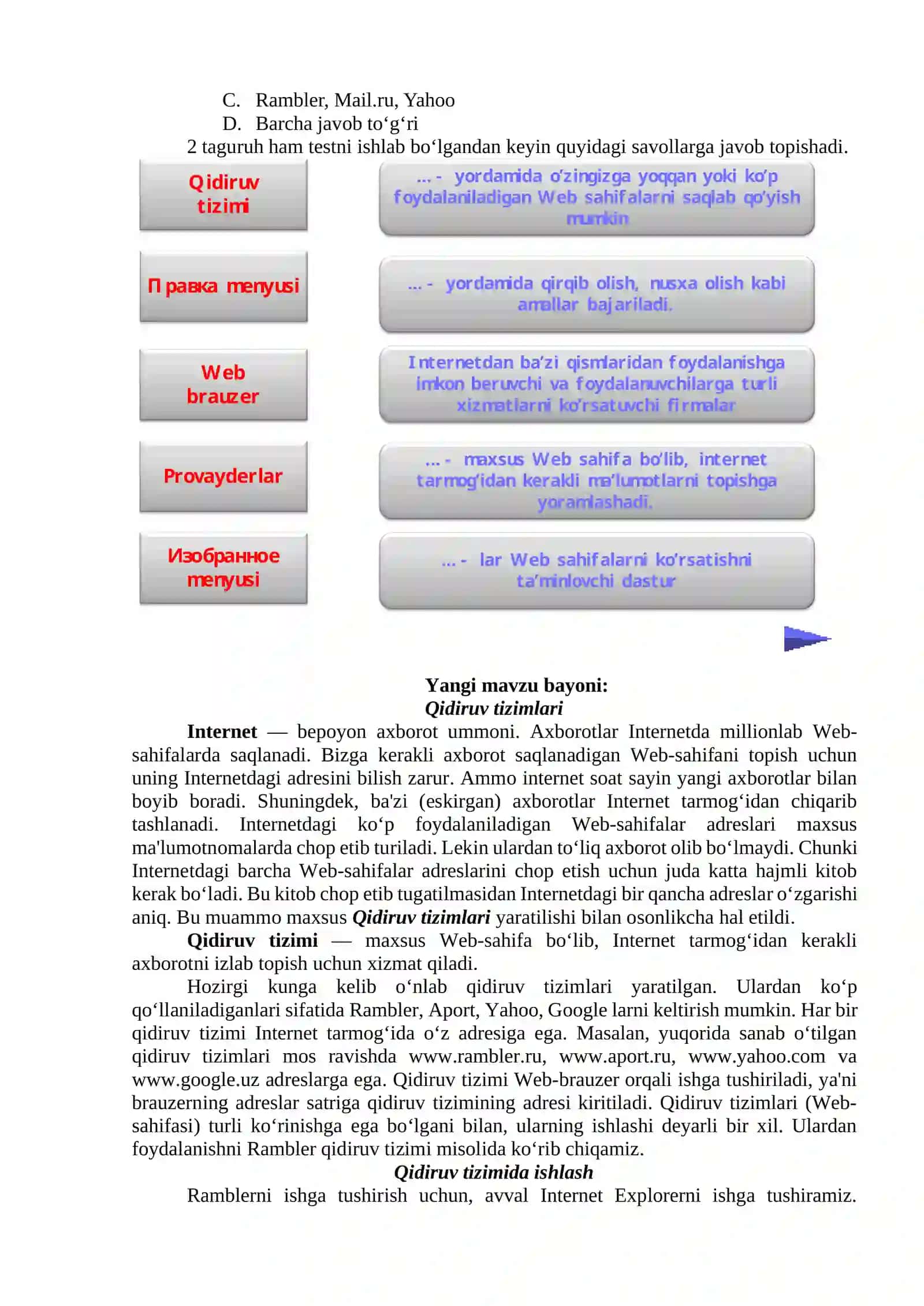 Internetda ma’lumotlarni izlash 3