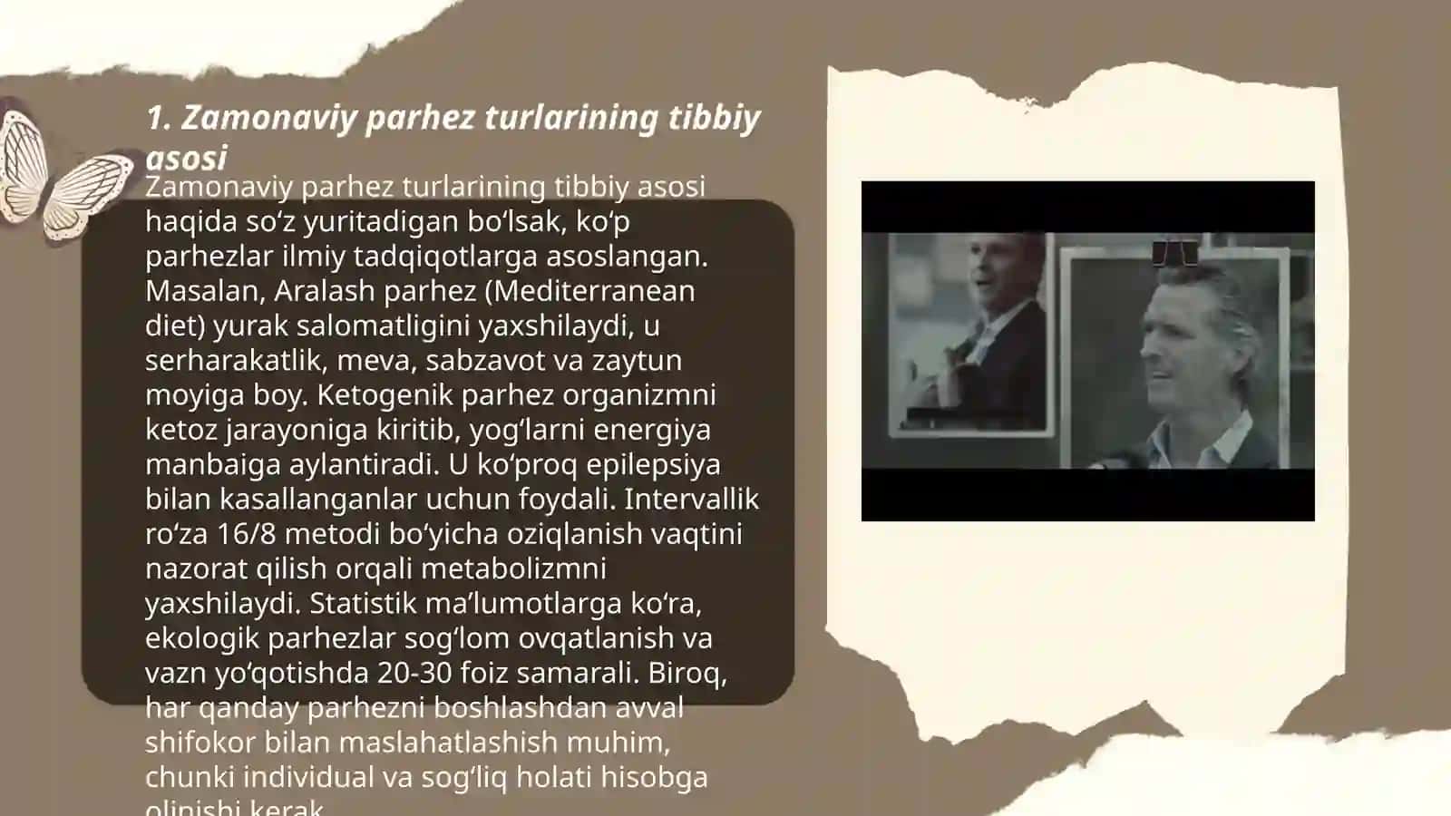 Zamonaviy parhez turlarining tibbiy asosi 3