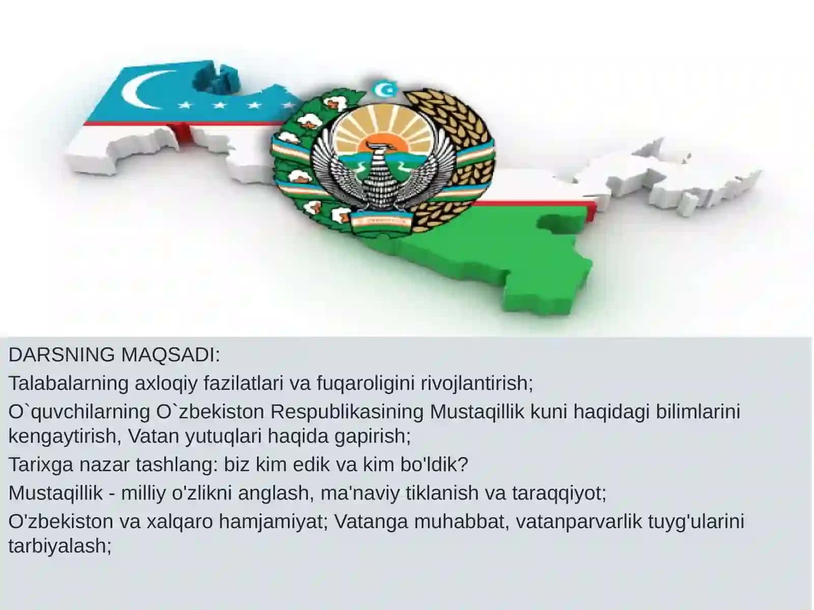 O'zbekistonning zamonaviy tarixi 3