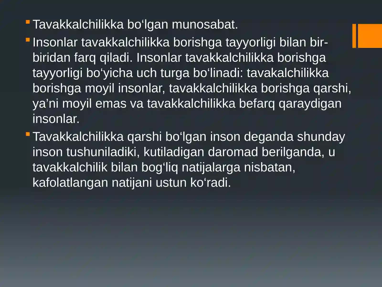 Bozorvatavakkalchilik 3