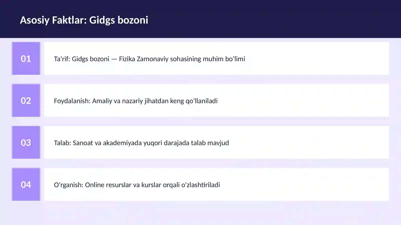 Gidgs bozoni 3