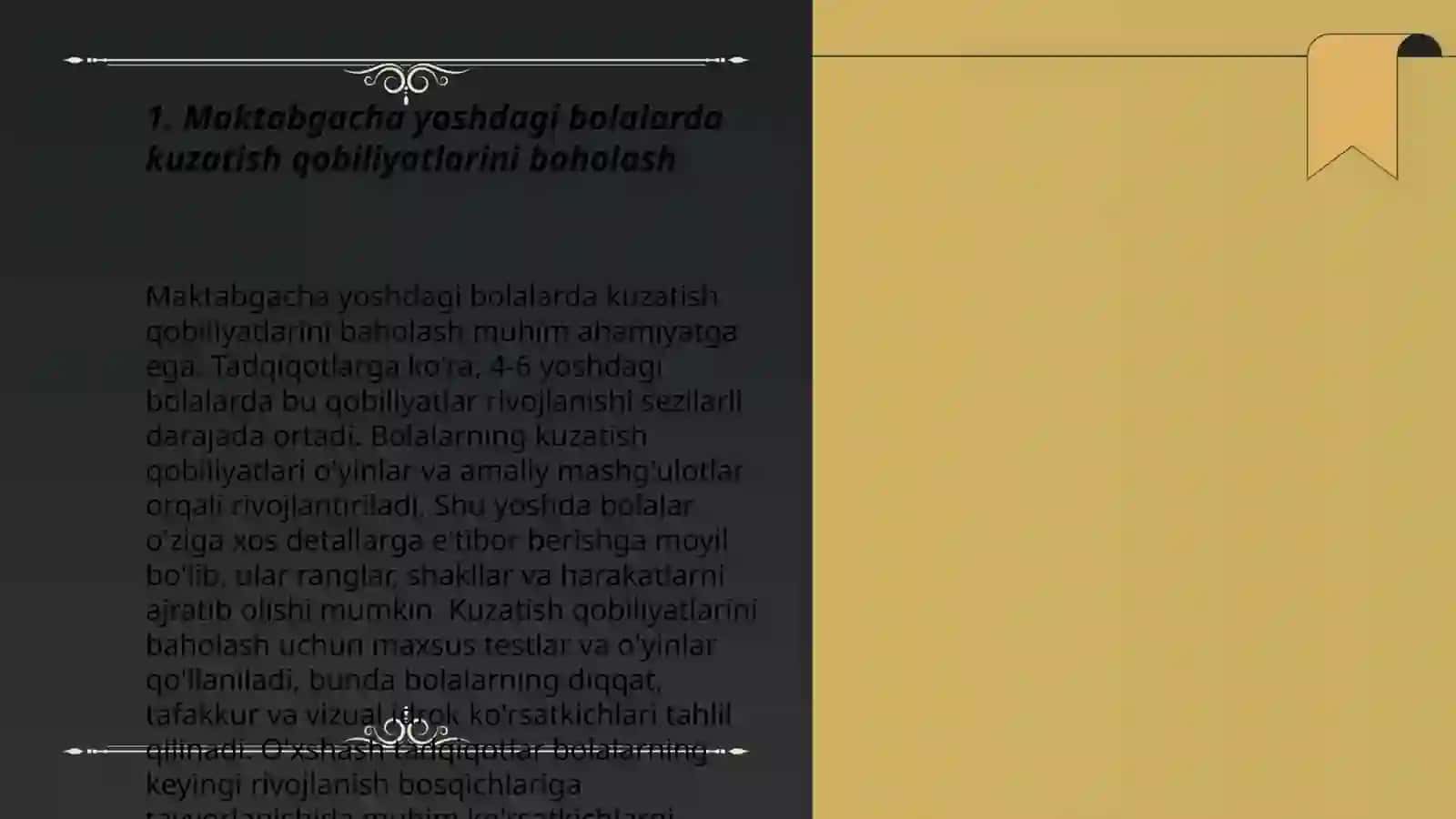 Maktabgacha yoshdagi bolalarning kognitiv jarayonlarini diagnostika qilish 3