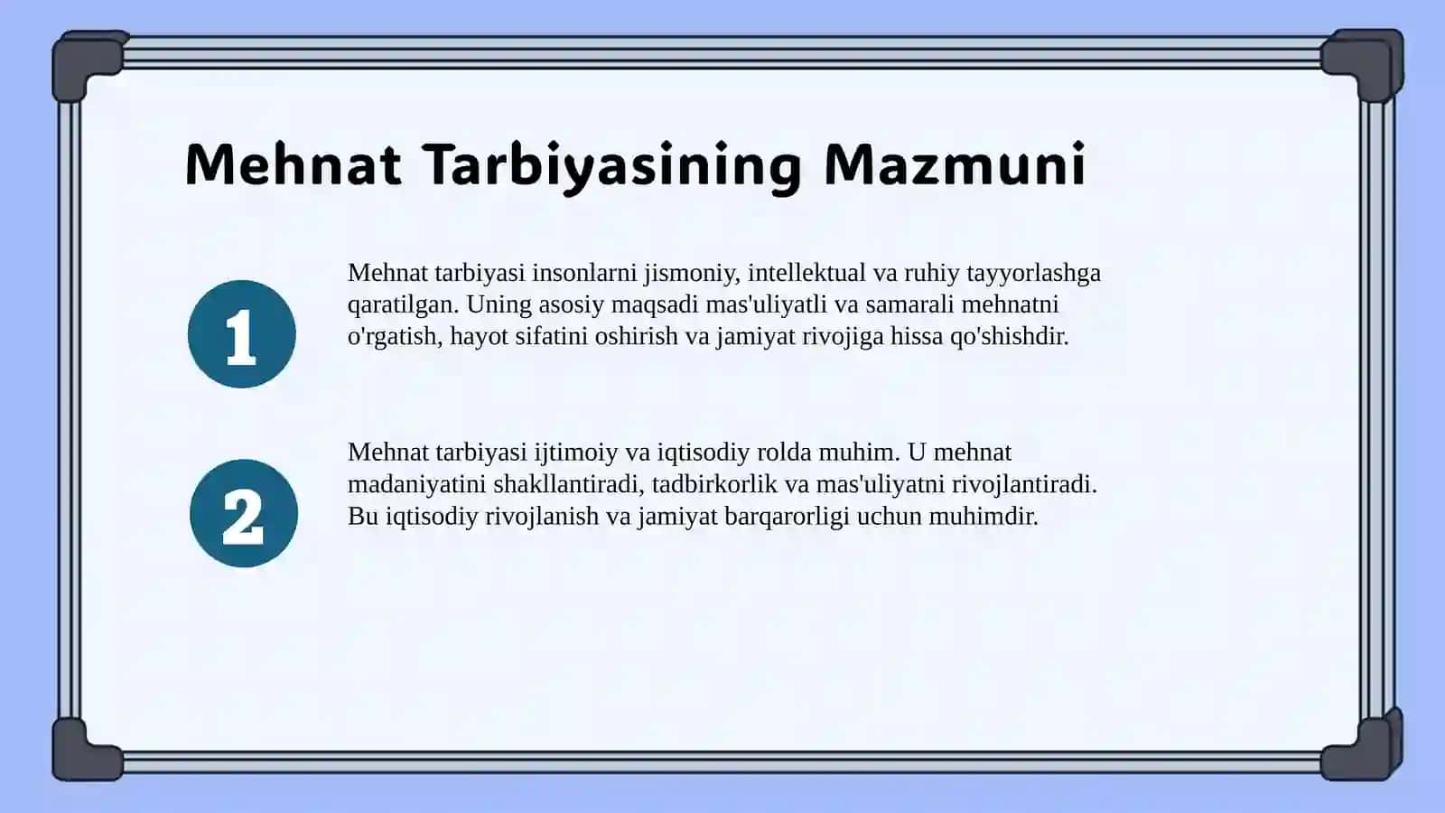 Mehnat tarbiyasining samarali metodlari,sogʻlom turmush tarzini targʻib qilishda mehnat va jismoniy tarbiyaning ahamiyati 3
