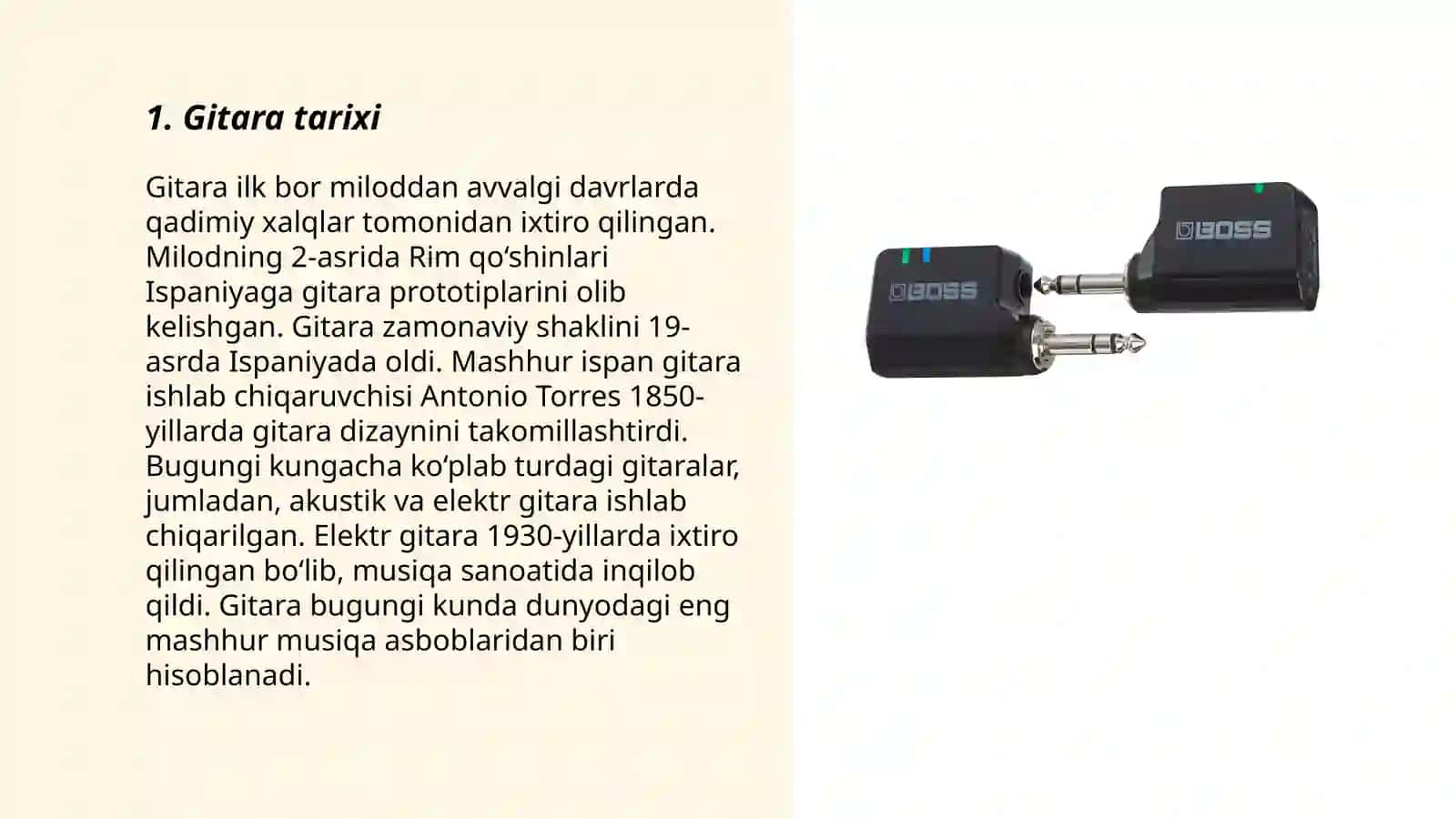 Gitara cholgʻu asbobi 3