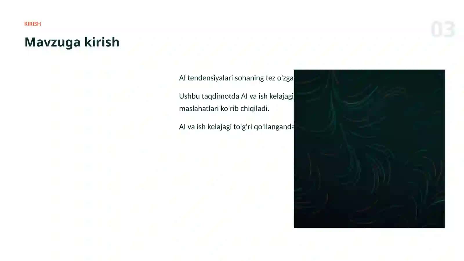 AI TENDENSIYALARI 3