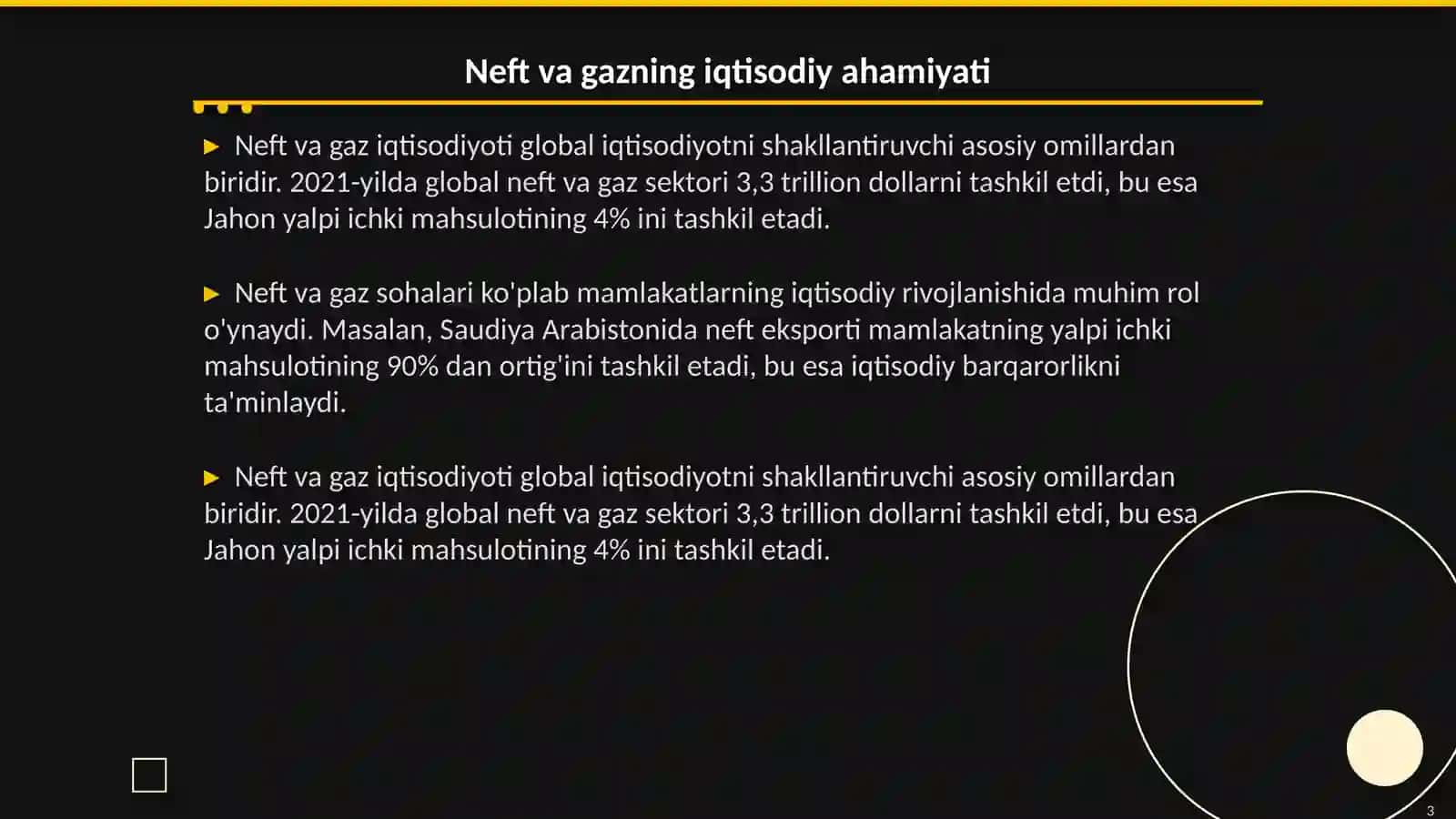 Neft-gaz iqtisodiyoti 3