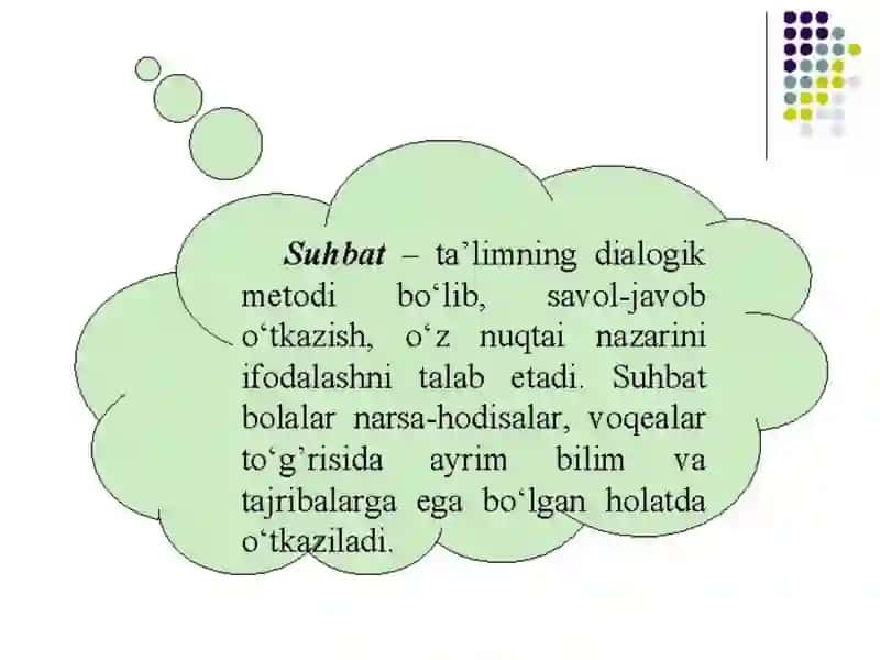 Suhbat metodi 3