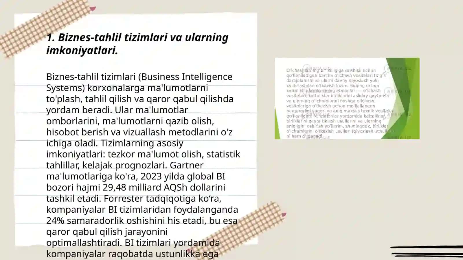 Biznes-tahlil tizimlari 3
