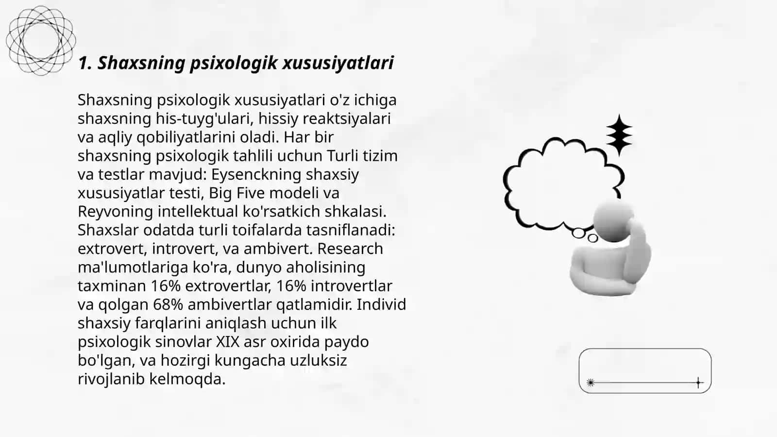 Shaxsning psixologik xususiyatlari 3