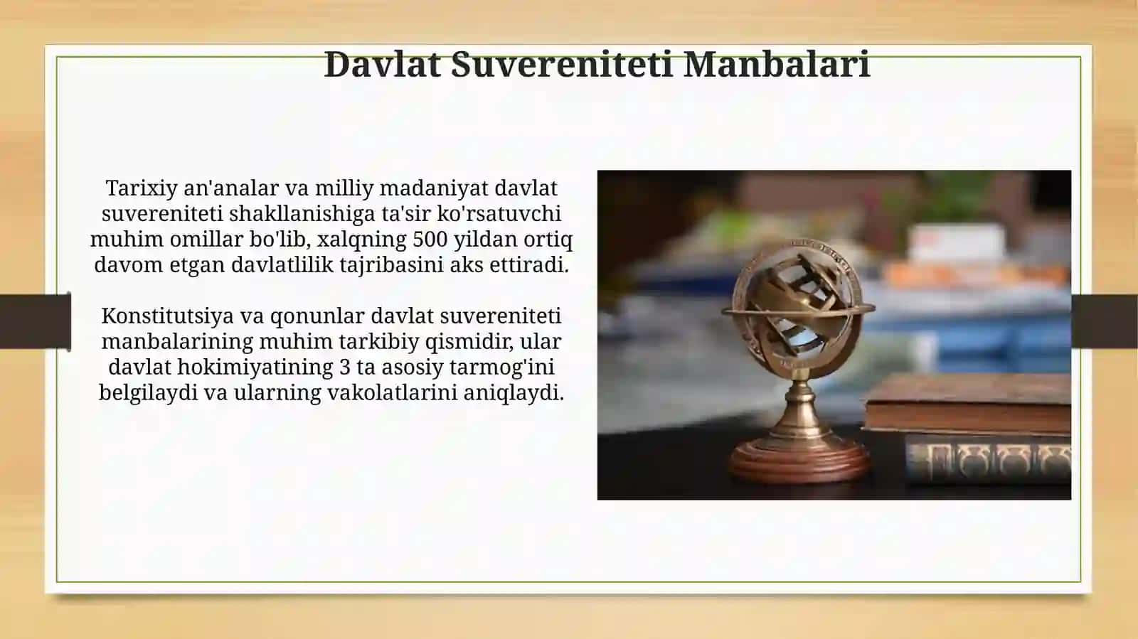 Davlat Suvereniteti Manbalari 3