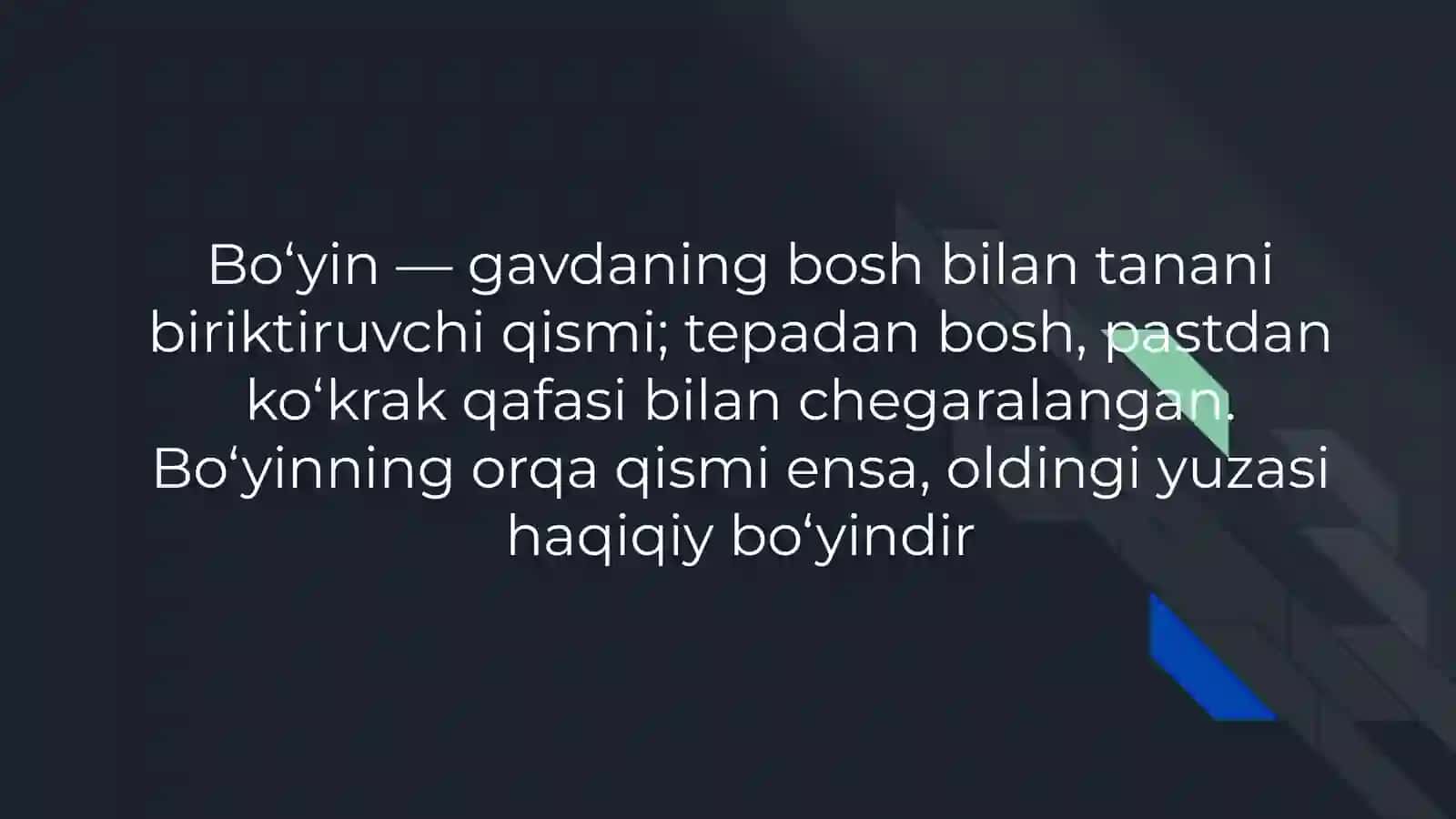 Böyin muwakları fızıologıyası 3