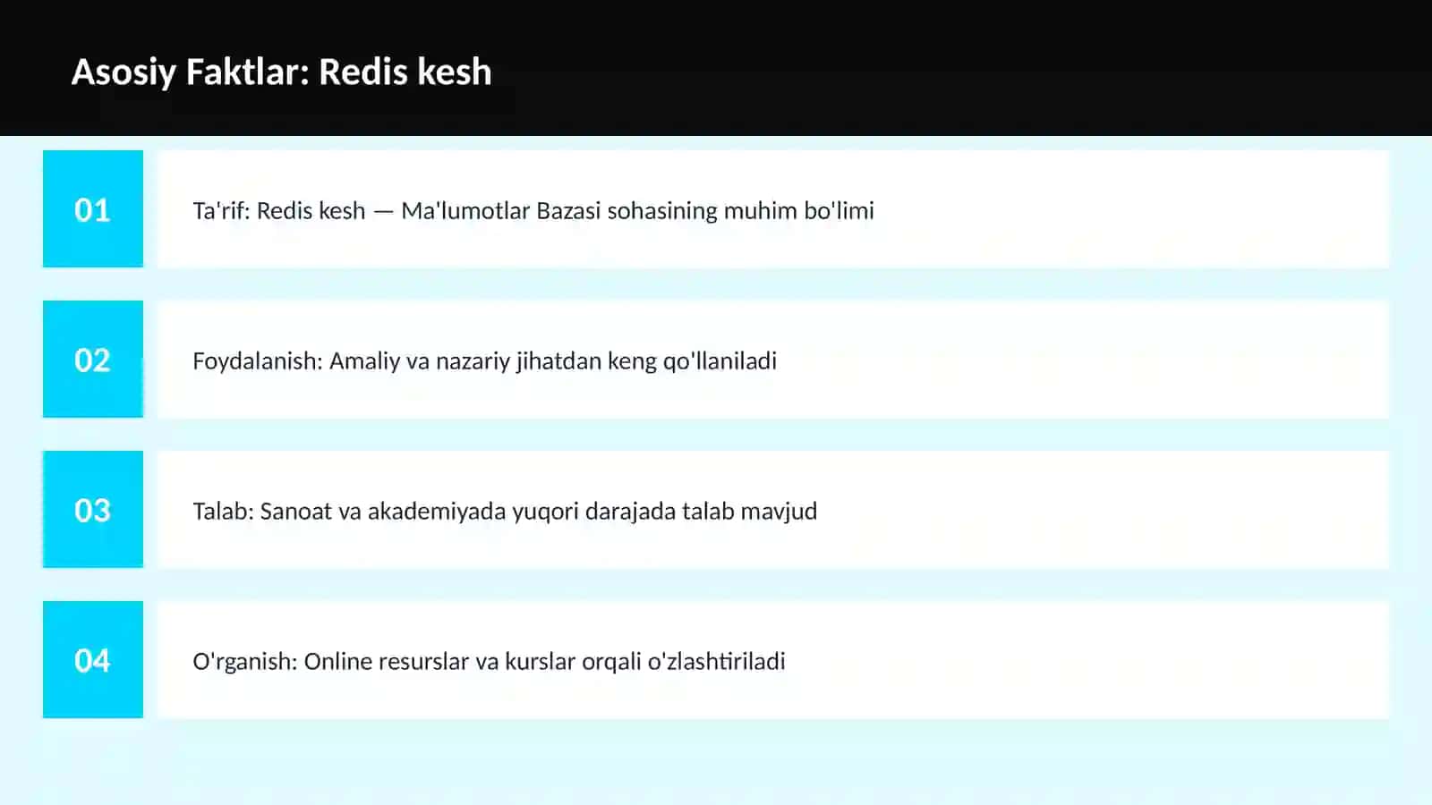 Redis kesh 3