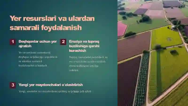 Dehqonchilik qonunlari va tizimlari 3