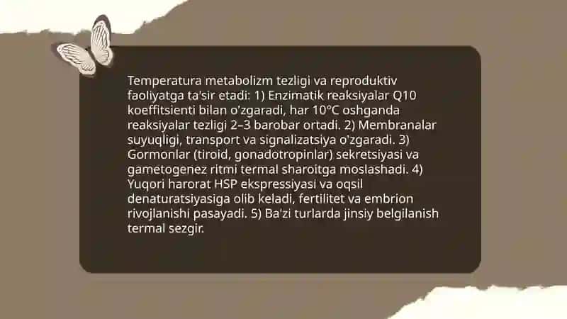 Turli ekologik omillarning tirik organizmlarga ta'sir etish mexanizmi 3
