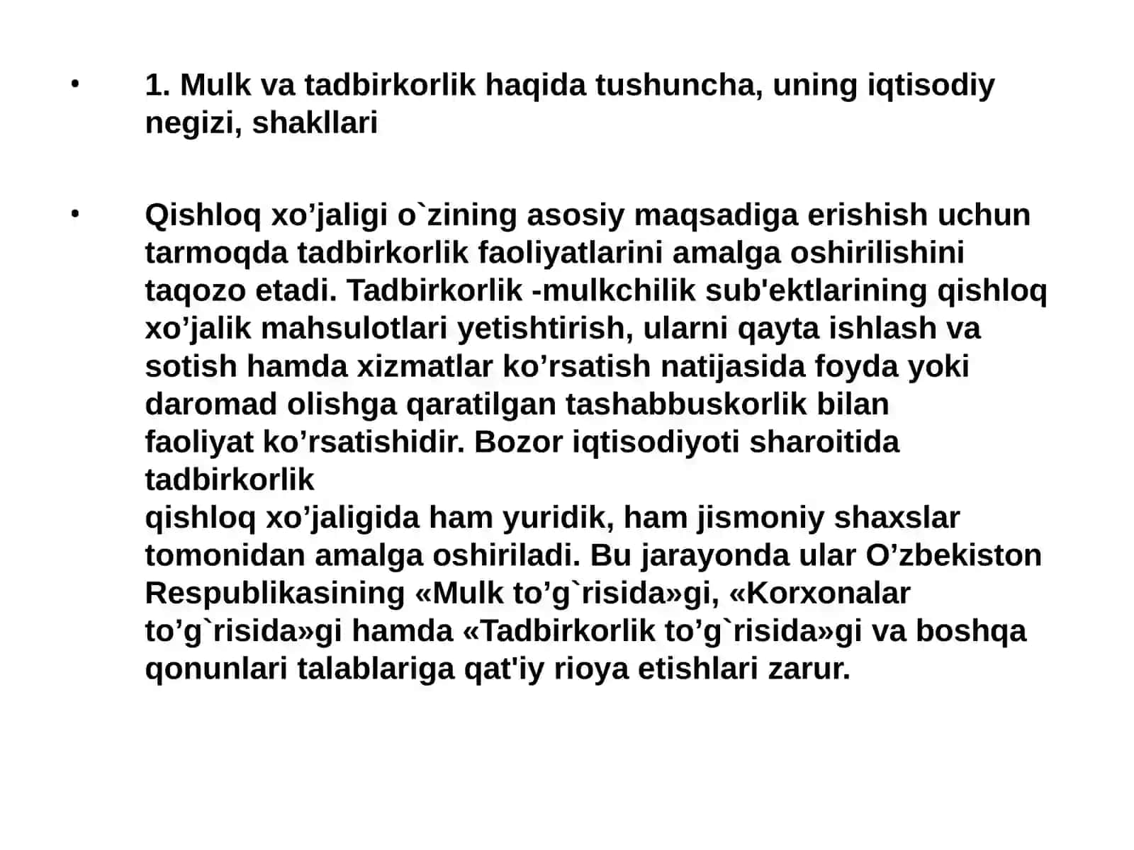 QIShLOQXO’JALIGIDAMULKVATADBIRKORLIKSHAKLLARI 3